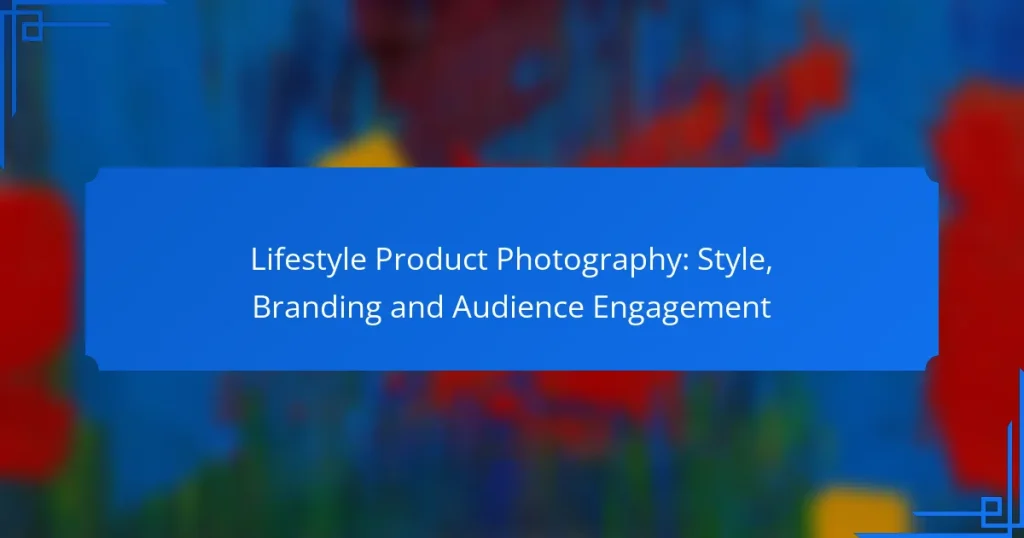 Lifestyle Product Photography: Style, Branding and Audience Engagement
