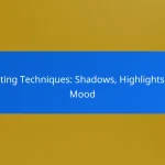 Lighting Techniques: Shadows, Highlights and Mood