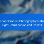 Outdoor Product Photography: Natural Light, Composition and Effects