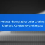 Product Photography: Color Grading Methods, Consistency and Impact